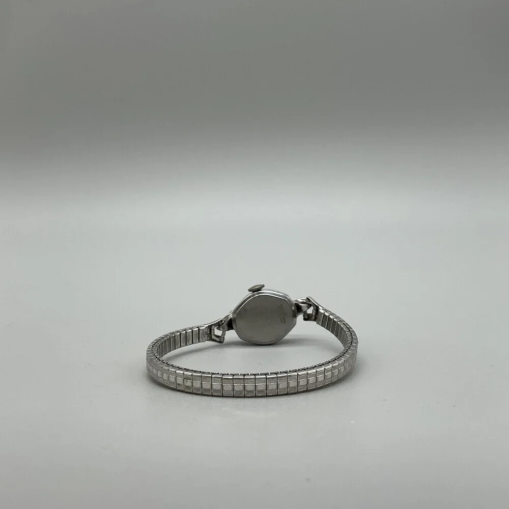 Vintage Vulcain Womens Watch 16mm Silver Dial Stainless Manual Wind Swiss